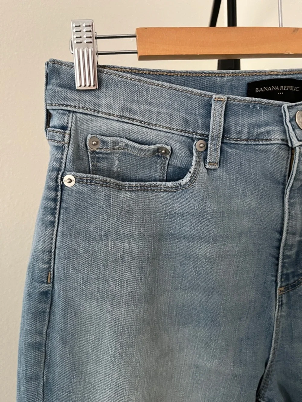 ☀️ Banana Republic Denim Bermuda Shorts | Chic Girl Summer